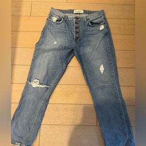 Reformation Winona button fly jeans